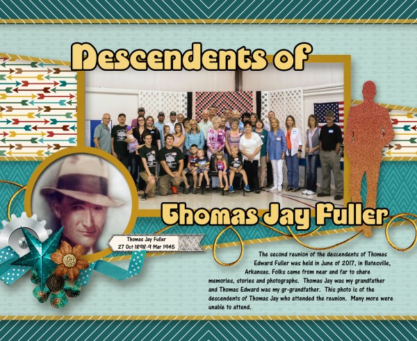 Descendents of Thomas Jay Fuller