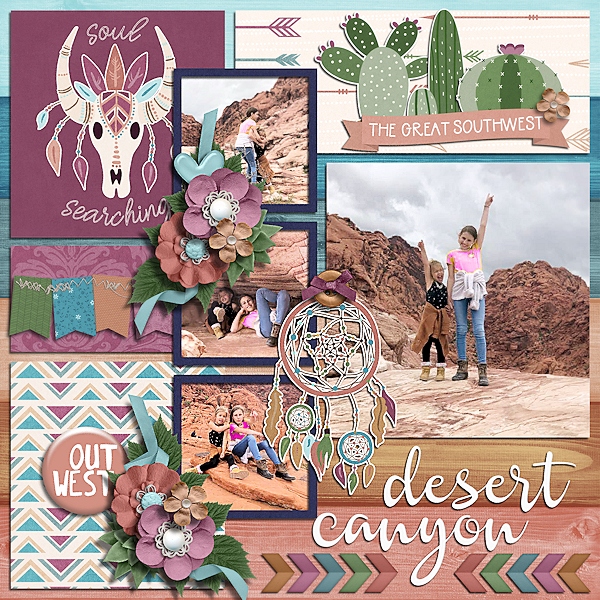 Desert canyon