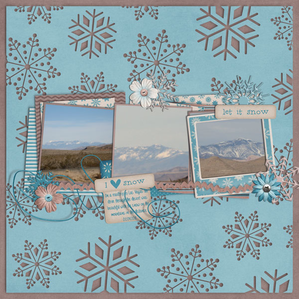 desert snow