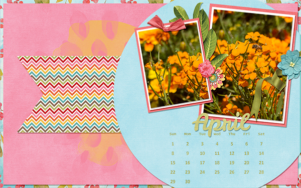 desktop for april, march challenge