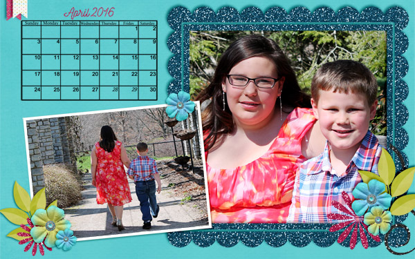 Desktop for April