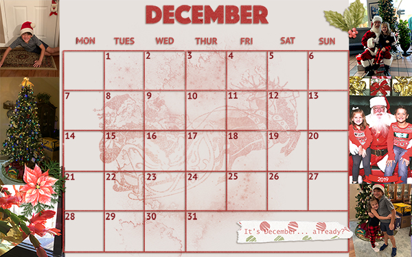 Desktop for December 2020