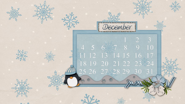desktop for December