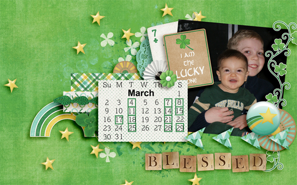 desktop for March [feb challenge]