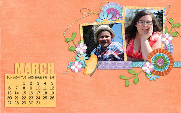 Desktop for March