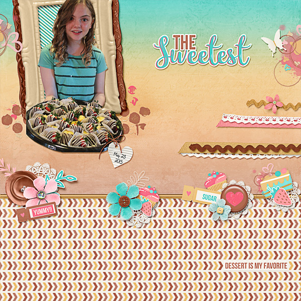 Dessert is my favorite
