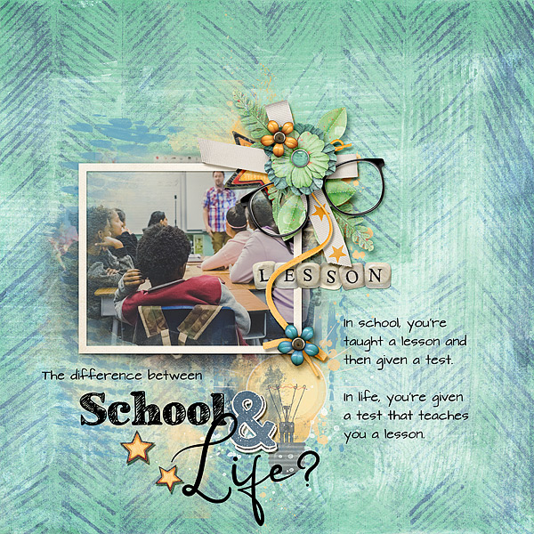 Difference Between School + Life