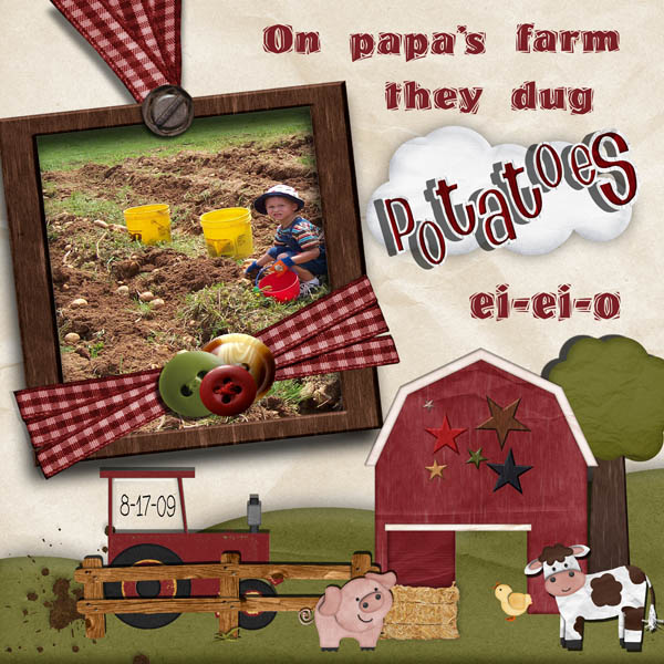 dig potatoes