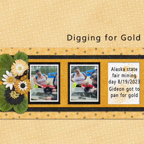 digging for gold