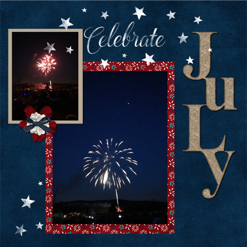 DigiDizScrapper Color Challenge July