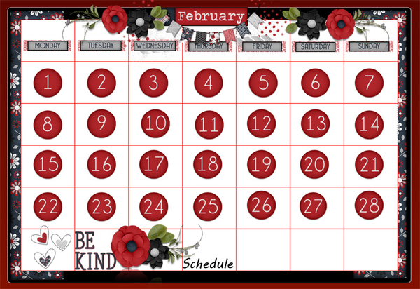 Digital Planner Calendar