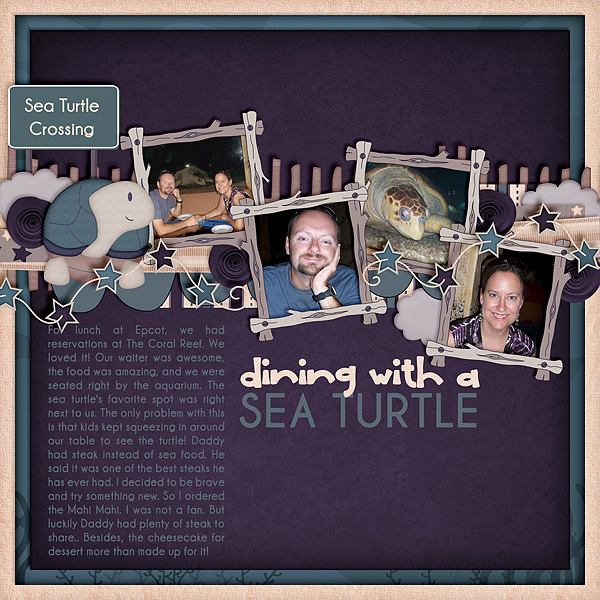 Dining With a Sea Turtle