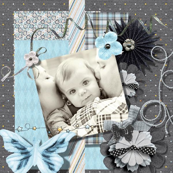 Dinky,Daddy and baby
