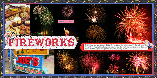 Dinner + Fireworks