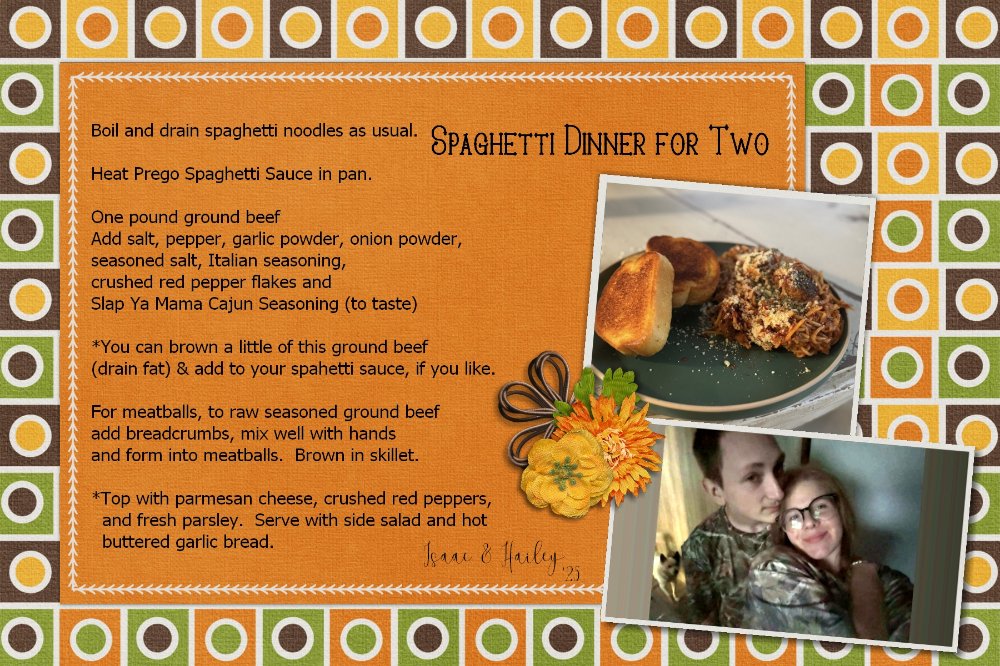 Dinner For Two