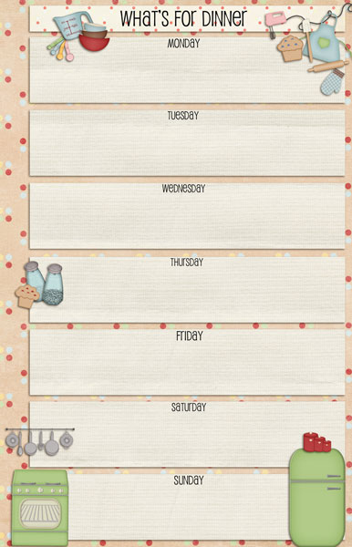 Dinner Menu