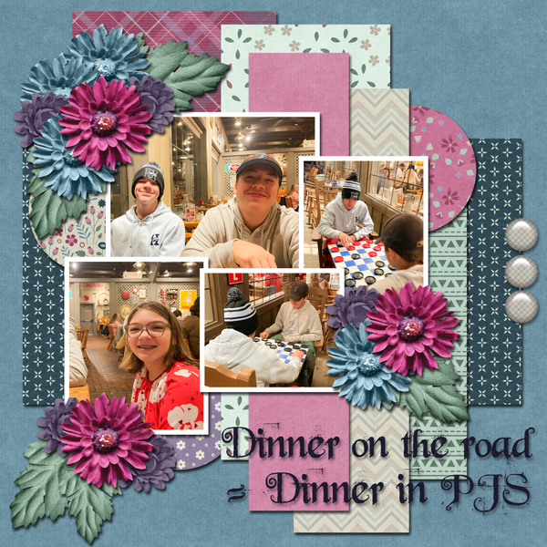 Dinner on the Road = Dinner in PJs