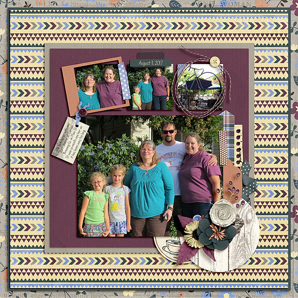 Dinner with Aunt Joanne