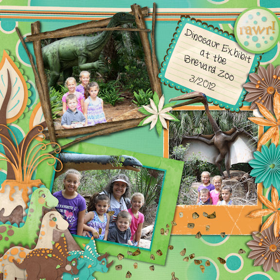 Dino Exhibit at the Zoo