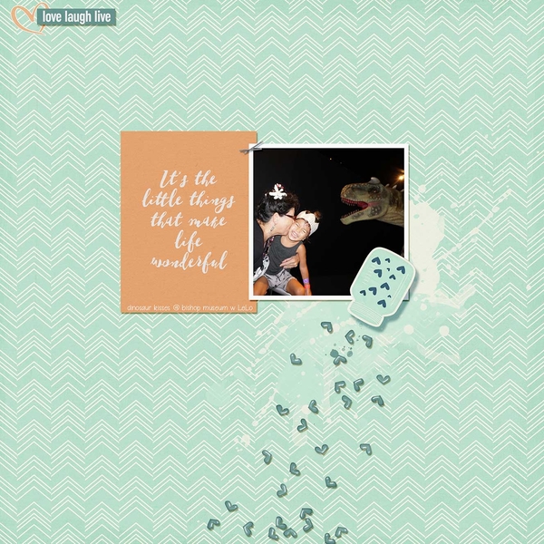 dinosaur kisses