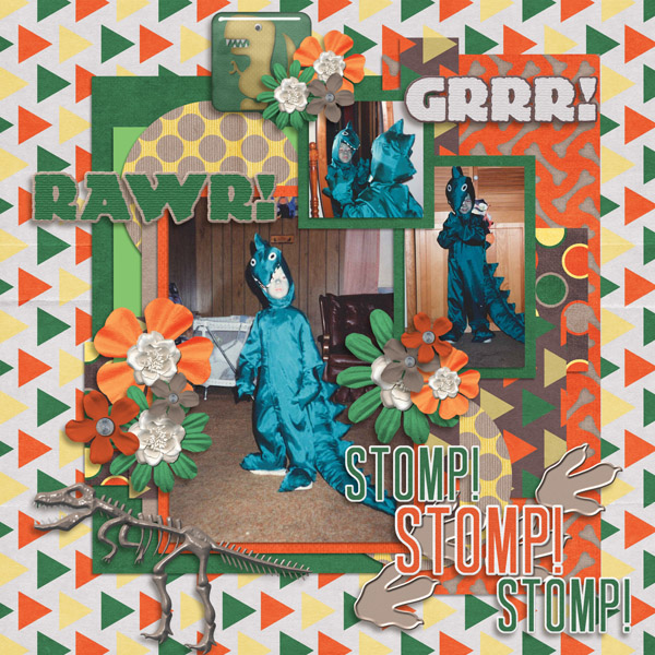 Dinosaur Rumble-MagsGraphics