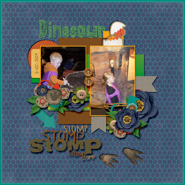 Dinosaur.... stomp stomp stomp :)