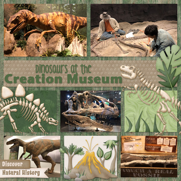 Dinosaurs at the Creation Museum
