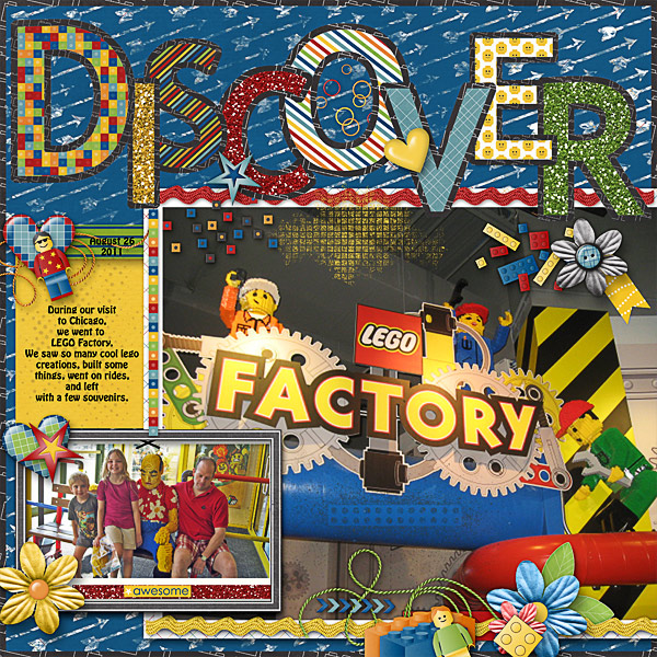 Discover Lego Factory