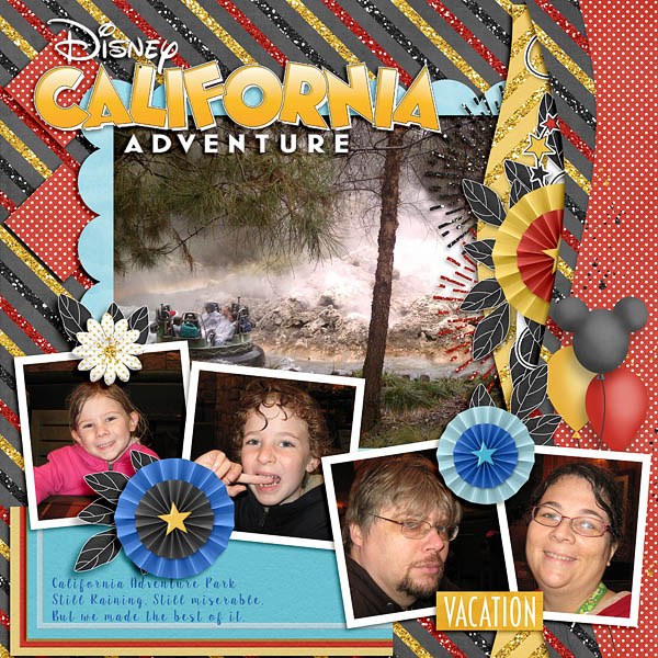 Disney California Adventure right page