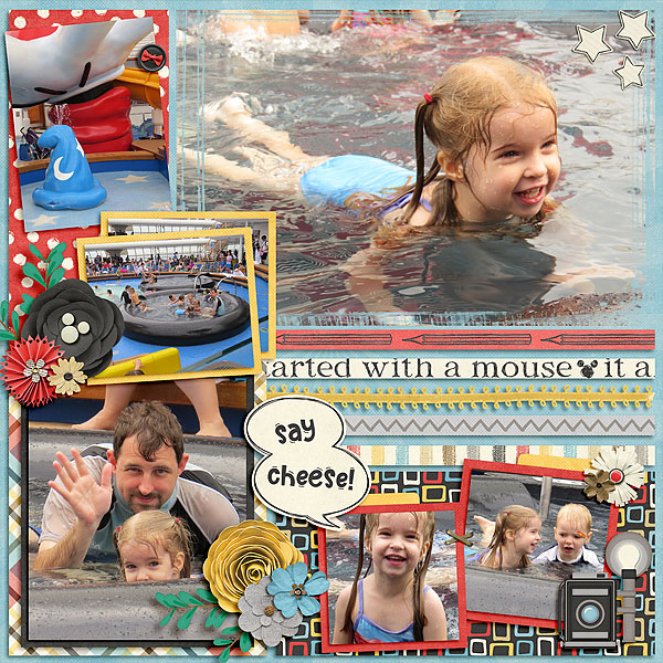 Disney Cruise 1/20/13 - Pool 2