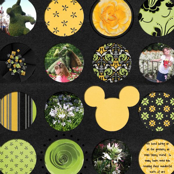 Disney greenery
