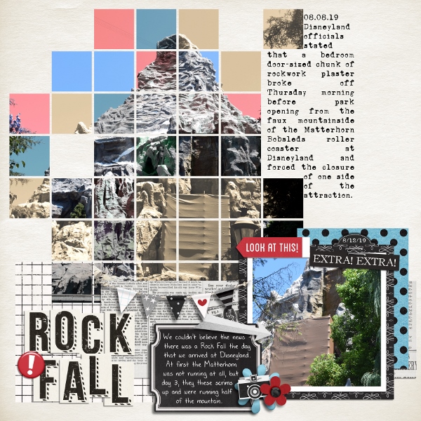 Disney - Rock Fall