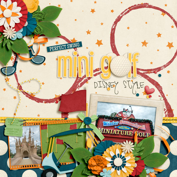 disney style: mini golf