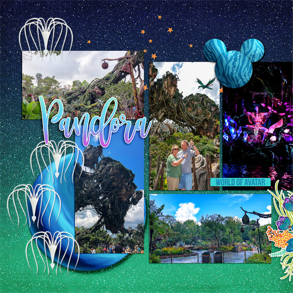 Disney Trip - Pandora, left