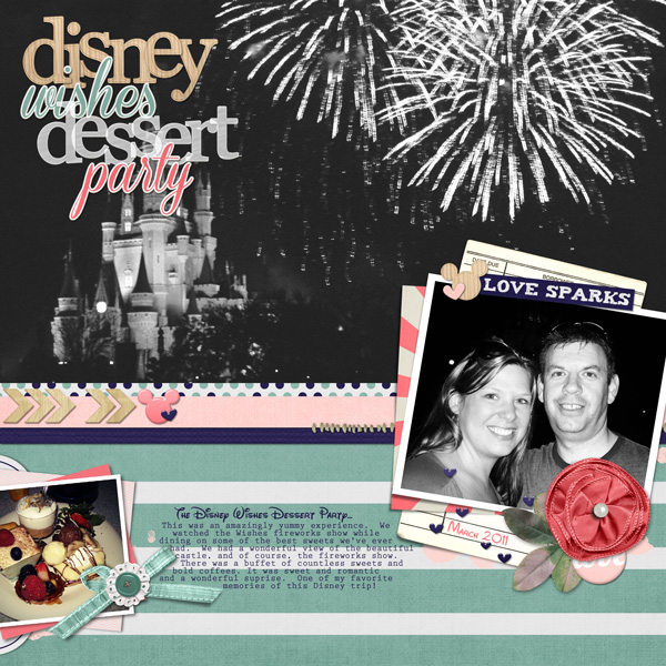 Disney WIshes Dessert Party