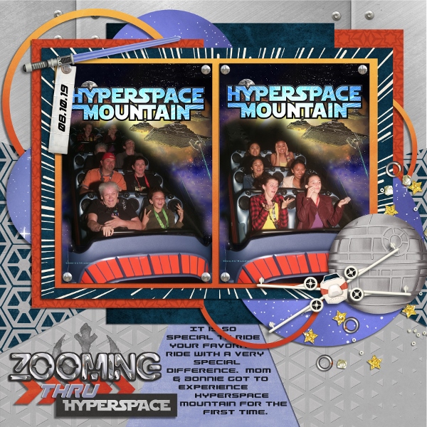 Disney Zooming Thru Hyperspace