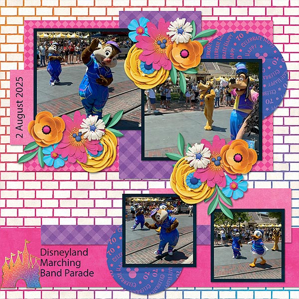 Disneyland Marching Band Parade