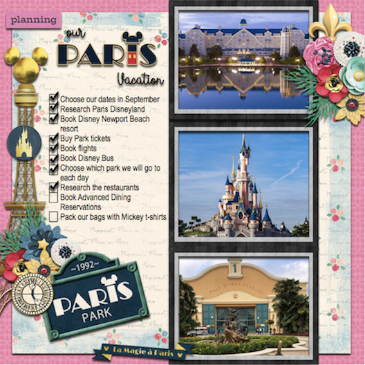Disneyland Paris Preparation