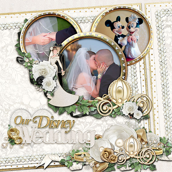 Disneyland Rose Garden Wedding