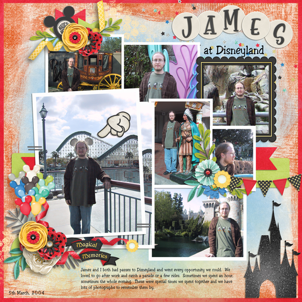Disneyland with James