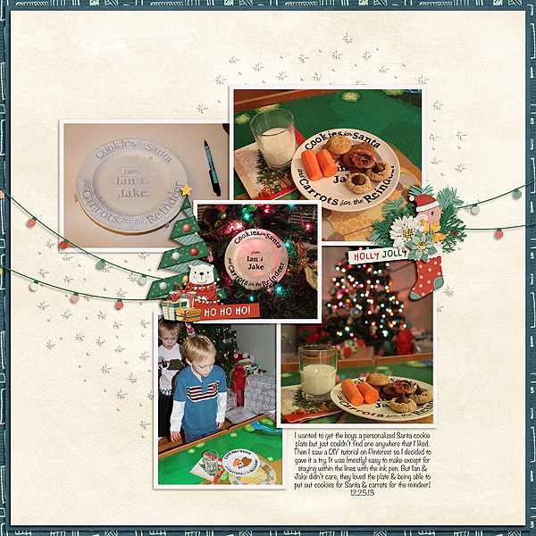 DIY Santa Plate