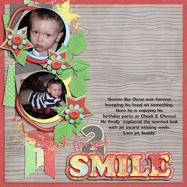 Don't forget to smile