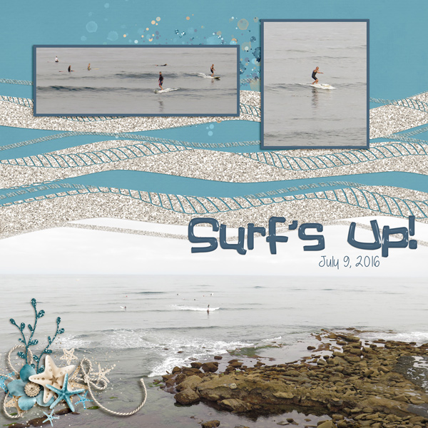 Double page at Sunset Cliffs