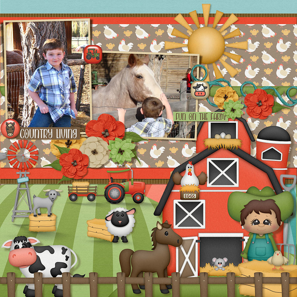 Down On The Farm by Boomersgirl Designs