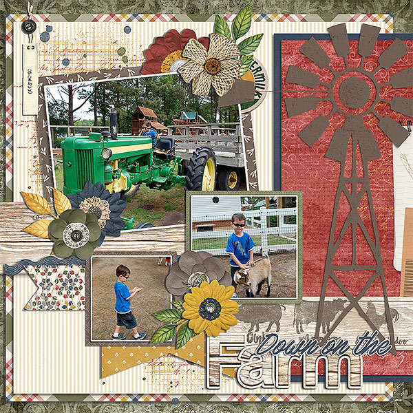 down on the farm