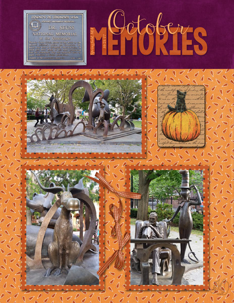 Dr. Seuss's sculpture garden