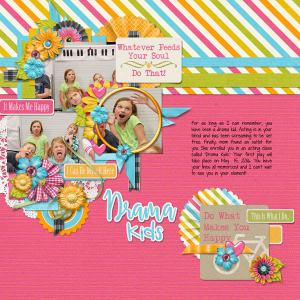 Drama Kids April template 2