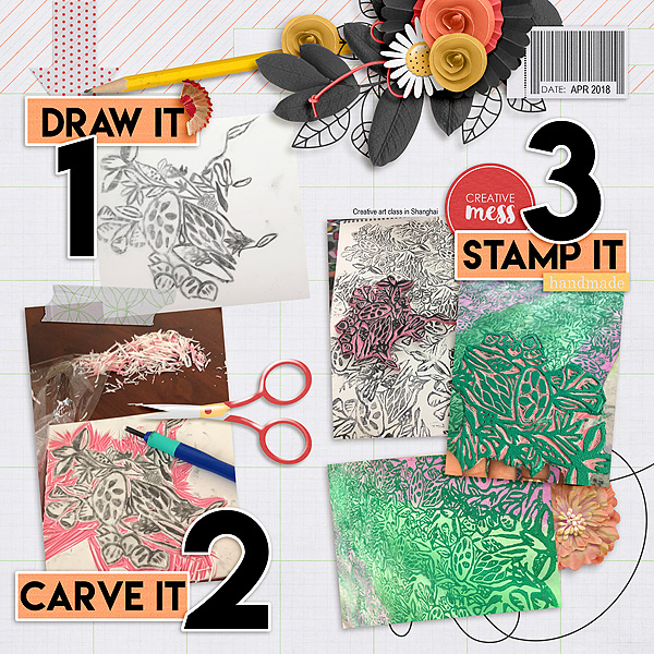 Draw It Carve It Stamp It