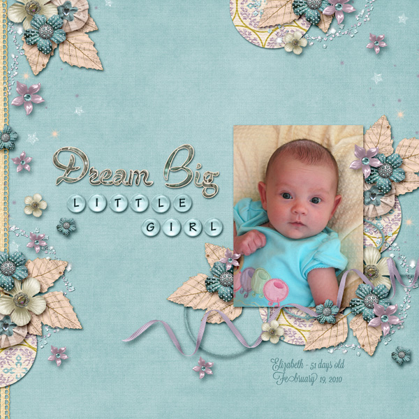 Dream Big Little Girl