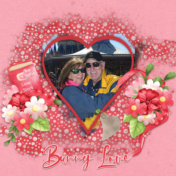 Dreamy Love Blends Temp #3-Miss Fish,  Bunny Love-ScrapbookCrazy